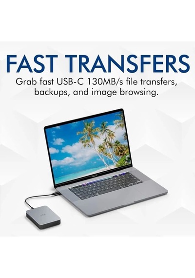 Lacie Mobile Drive Secure External Hard Drive Taşınabilir Hdd - Refresh Refresh 1 Tb Silver