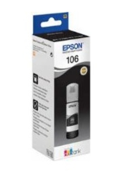 Epson T00R140 106 Ecotank Photo Bk İnk Bottle