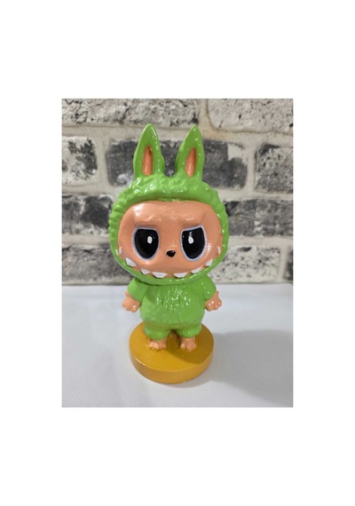 Labubu Biblo Figür-labubu 22 Cm Fıstık Yeşil