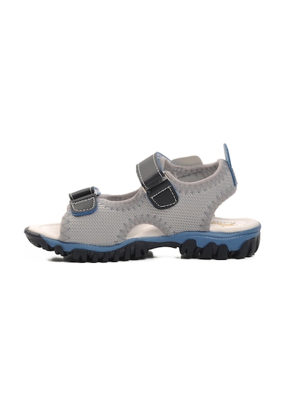 Lacivert Mavi Erkek Çocuk Düz Sandalet 24-410 P Lacivert-Mavi