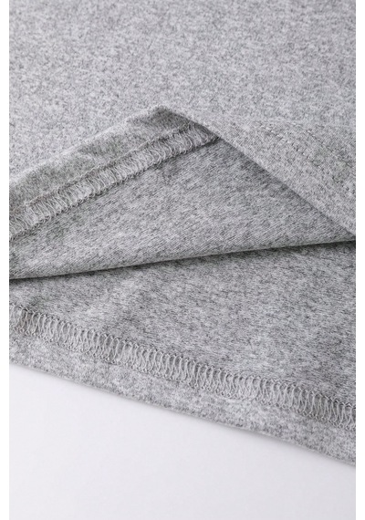 Cool Tarz Gri Beyaz 2li Paket Kadın Düşük Omuz Kayık Yaka Oversize T-shirt Gri - Beyaz Gri - Beyaz