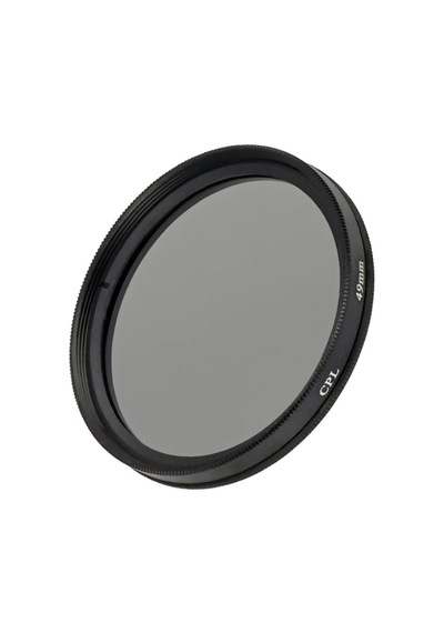 49mm Cpl Polarize Filtre Dairesel Polarizasyon, Yansıma Azaltıcı, Metal Çerçeve