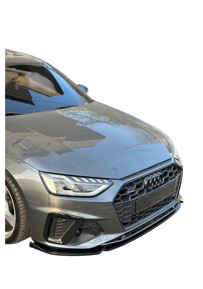 Audi A4 2022+ Uyumlu 3 Parça Ön Lip