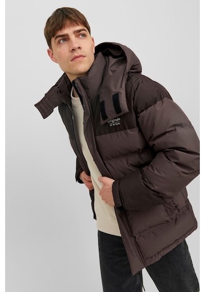 Jack & Jones Jack&Jones Jortwıce Techıncal Puffer Kahve 001