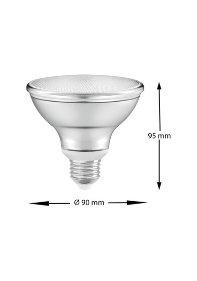 Parathom Par30 Dım 10 Watt 2700k Warm White Işık E-27 Led Ampul Standart