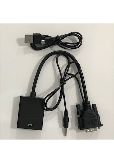 Vga To Hdmı Kablo Dönüştürücü Converter Görüntü Ve Ses Çevirici (246657738)