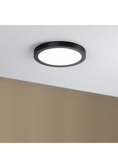 30 W Led Panel - Gün Işığı 3200k - Siyah Kasa - Yuvarlak - Sıva Üstü - Ct-5238g Diğer