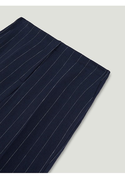 Çizgili Geniş Paça Pantolon Nocturne Varyant