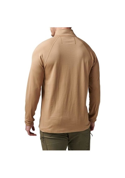 5.11 Stratos 1/4 Kısa Fermuar Sweat | Coyote Krem