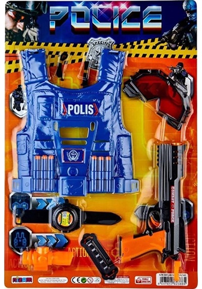 Nizam Oyuncak Çelik Yelekli Polis Seti