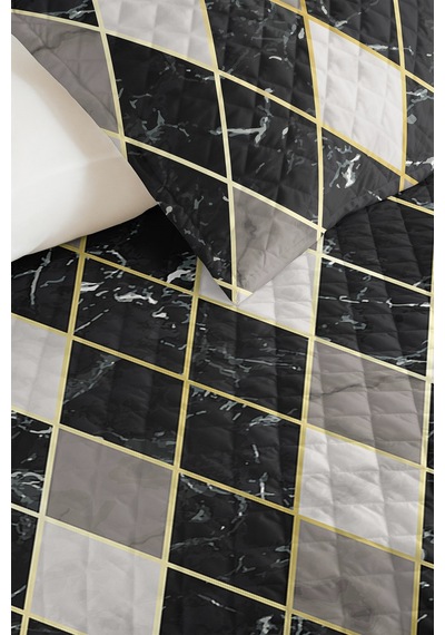 Geometrik Gri Genç Odası Tek Kişilik Pike Takımı-mermer Siyah Altın 160x220 Cm Kapitone Yatak Örtüsü Dumanlı Sazlık Uyumu Geometrik Gri Genç Odası Tek Kişilik Pike Takımı-mermer Siyah Altın 160x220 Cm Kapitone Yatak Örtüsü Dumanlı Sazlık Uyumu