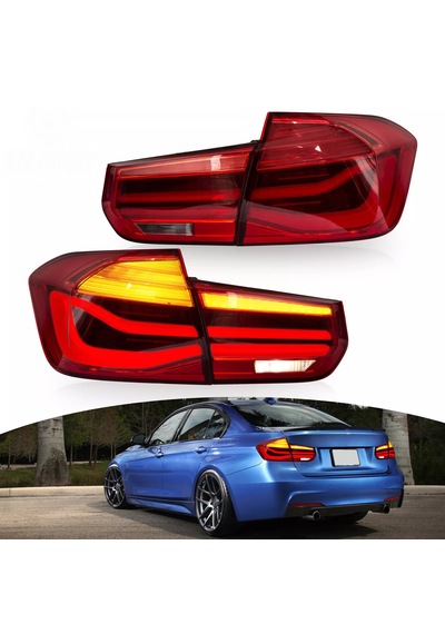 Bmw F30 3.seri 2012-2018 Kırmızı Lci Ledli Arka Stop