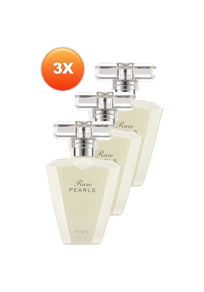Rare Pearls Kadın Parfüm Edp 50 Ml. Üçlü Set Çiçeksi