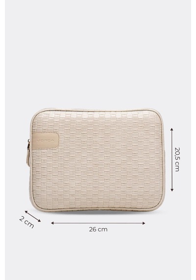 Mussen Ipad Neo Air Pro & Galaxy & Matepad & Tablet Kılıfı 11 İnç Hasır Bej