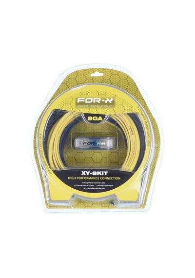 For-X Xy-8Kit Kablo Seti Amfi için Gerekli Montaj Set Kablo 2 Adet