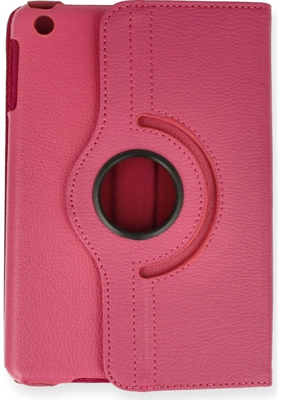 Cosmotex Newface iPad Uyumlu  Mini 1 Kılıf 360 Tablet Deri Kılıf - Pembe