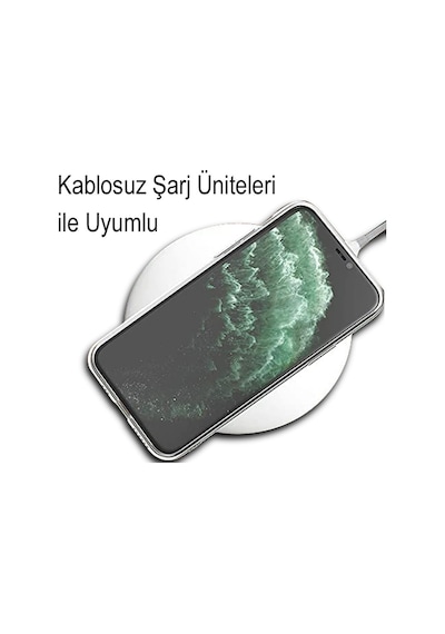 Apple Uyumlu iPhone 5S Kılıf 1mm Şeffaf Silikon Kılıf