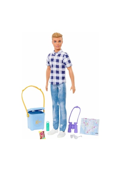 Barbie Ken Kampa Gidiyor Bebeği