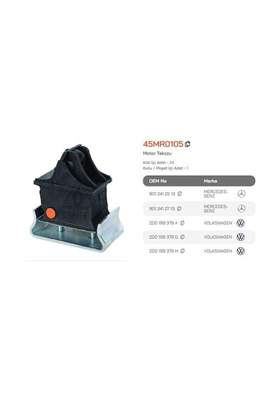 Asmetal 45mr0105 Motor Takozu Volt Lt35 Sprinter Diğer