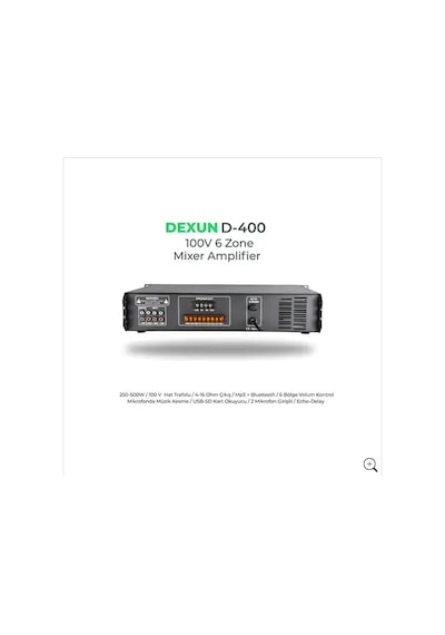 Dexun D-400 Zonlu Anfi