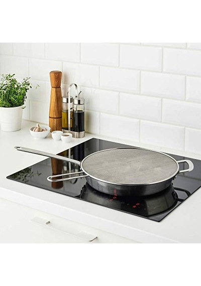 Ikea Klockren Saplı 34 Cm Tencere Tava İçin Yağ Sıçratmaz Çelik Tel Kapak Tava Kapağı Diğer