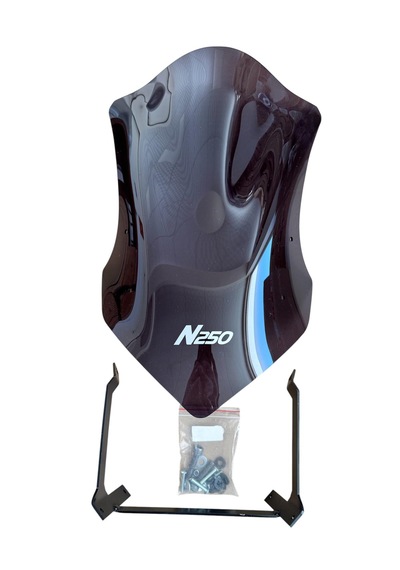 Bajaj Pulsar N 250 Siperlik Camı Füme Uzun 47 Cm 22-24 Uyumlu