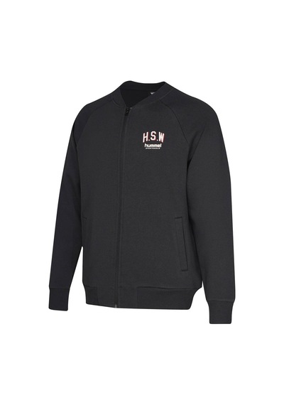 Hummel Hmlvıanda Bomber Zıp Siyah Erkek Sweatshirt 922523-2001 Siyah