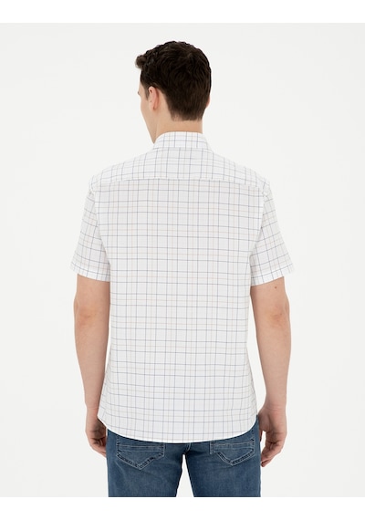 Pierre Cardin Erkek Lacivert Gömlek Kısa Kollu 50288739-vr033 Lacivert