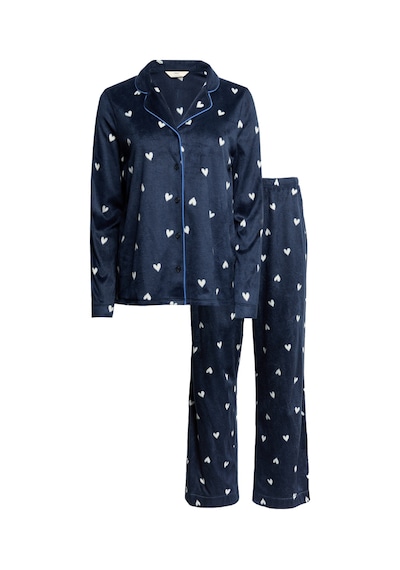 Marks & Spencer Desenli Pijama Takımı T37004622F Lacivert