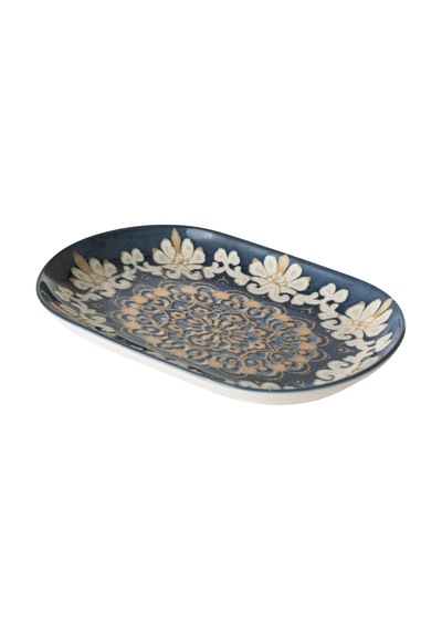 Mudo Home Belize Kayık Tabak 24cm Çok Renkli