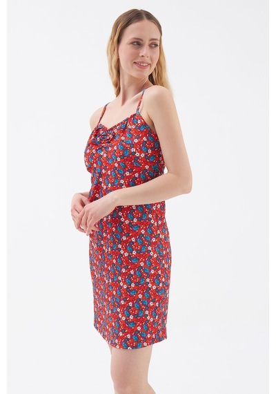 LOFT Regular Fit Kadın Elbise Lf2031626 Q1.v1 Kırmızı LOFT Regular Fit Kadın Elbise Lf2031626 Q1.v1 Kırmızı