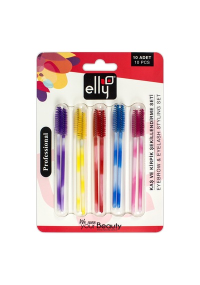 Elly Maskara Fırçası Seti 10'lu Ellyfaceset01