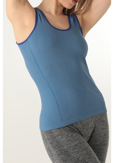 Gigotto Kadın Seamless Fitilli Atlet 001