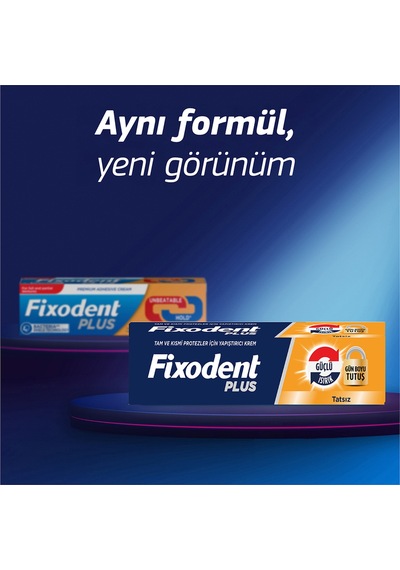 Plus Güçlü Isırık Diş Protezi Yapıştırıcı Krem 57g