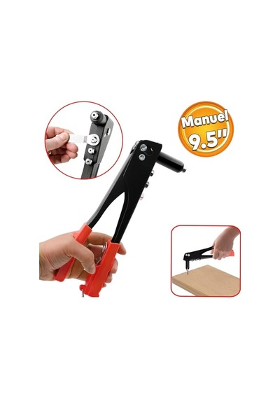 Tr 24 Cm Profesyonel Pop Perçin Tabancası Çelik Gövdeli El Tipi Perçin Makinesi, Dayanıklı Ve Ergonomik Perç