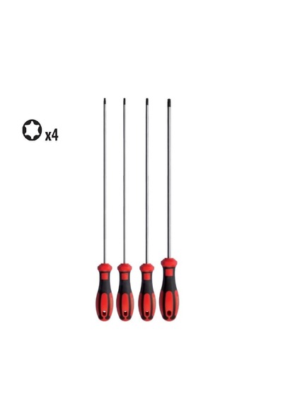 Ceta Form F99-405 4 Parça Uzun Torx Tornavida Takımı T15-t20-t25-t30 X 30 Cm