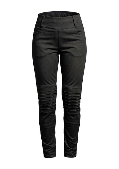Durt Kadın Leggings Motosiklet Pantolonu Siyah