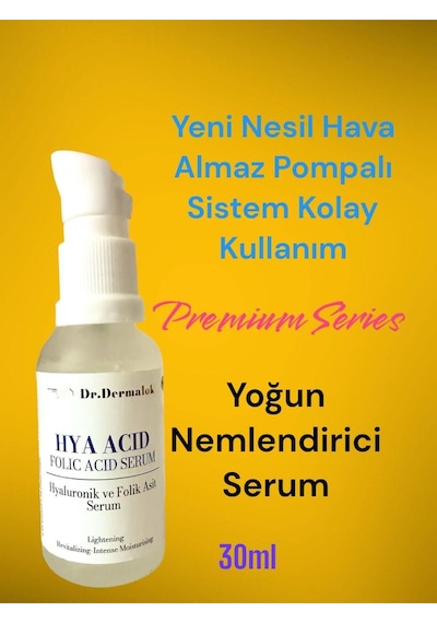 Dr. Dermalok Hyaluronik ve Folik Asit Serum 30 ML
