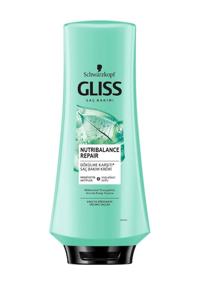 Schwarzkopf Gliss Nutribalance Repair Dökülme Karşıtı Saç Kremi 360 ML