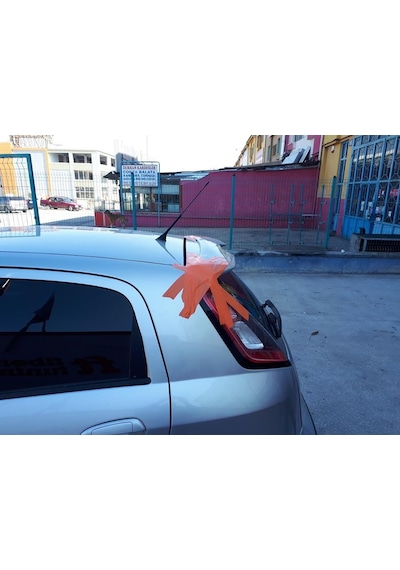 Punto Grande Spoiler---Fibersan Tuning
