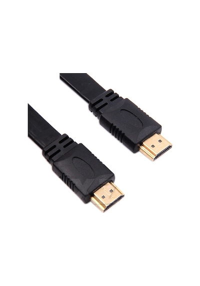 4997 Yassı Flat Slim Hdmi Kablo Uyumlu 4k Full Hd 4k 60hz 2.0 1m