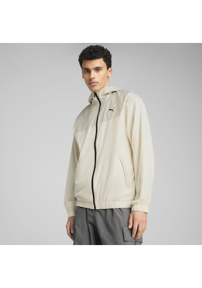 Puma Essentials Regular Erkek Bej Kapüşonlu Ceket Bej