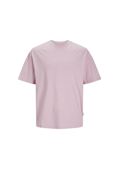 Jack & Jones Joreaster Actıvıty Tee Ss Pembe Erkek Kısa Kol Tshirt 000000000101927716