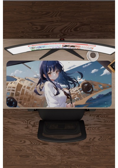 Boku No Kokoro No Yabai Yatsu Anime V3 - 90x40 Xxl Gaming Kauçuk Kaymaz Taban Mouse Pad Fare Altlığı