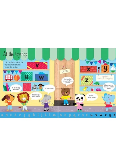 Lift-the-Flap abc- Usborne