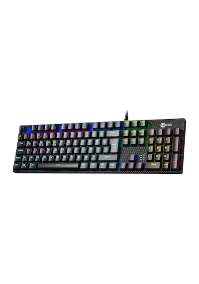 Lecoo KG1101 Kablolu Blue Switch RGB Makro Tuşlu Gaming Mekanik Türkçe Q Klavye
