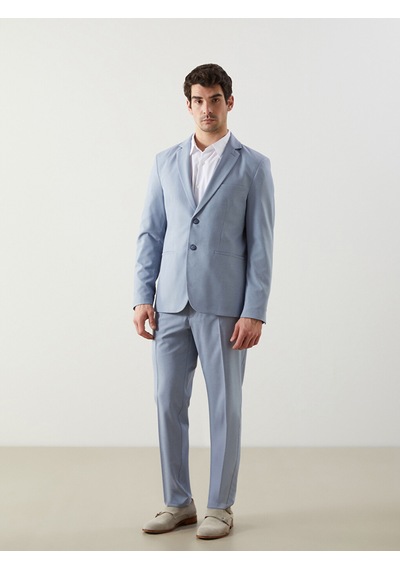 Lcw Busıness Mavi Dar Kalıp Erkek Blazer Ceket
