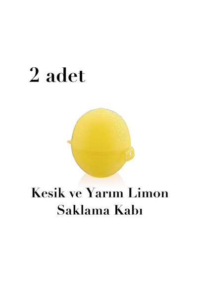 2 Adet Limon Saklama Kabı Bpa İçermez 2 Adet