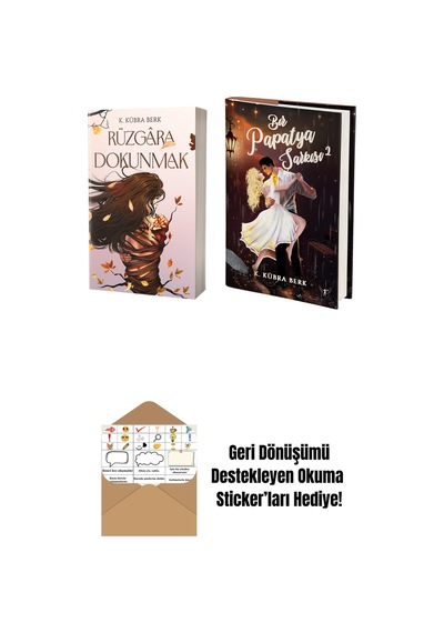 Rüzgâra Dokunmak + Bir Papatya Şarkısı 2 Ciltli + Okuma Sticker'ları