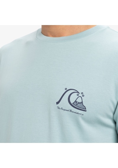 Quiksilver Quıksılver Evo Orıgınal Bs Ss Tee 18289 Çok Renkli